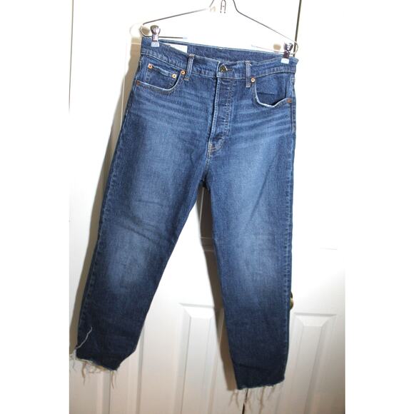 Gap Women's Cheeky Straight HIgh Rise Ankle Jeans sz 10 / 30 - Picture 1 of 3